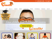 Tablet Screenshot of eimaths.com
